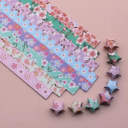 Sakura Paper Star Strips