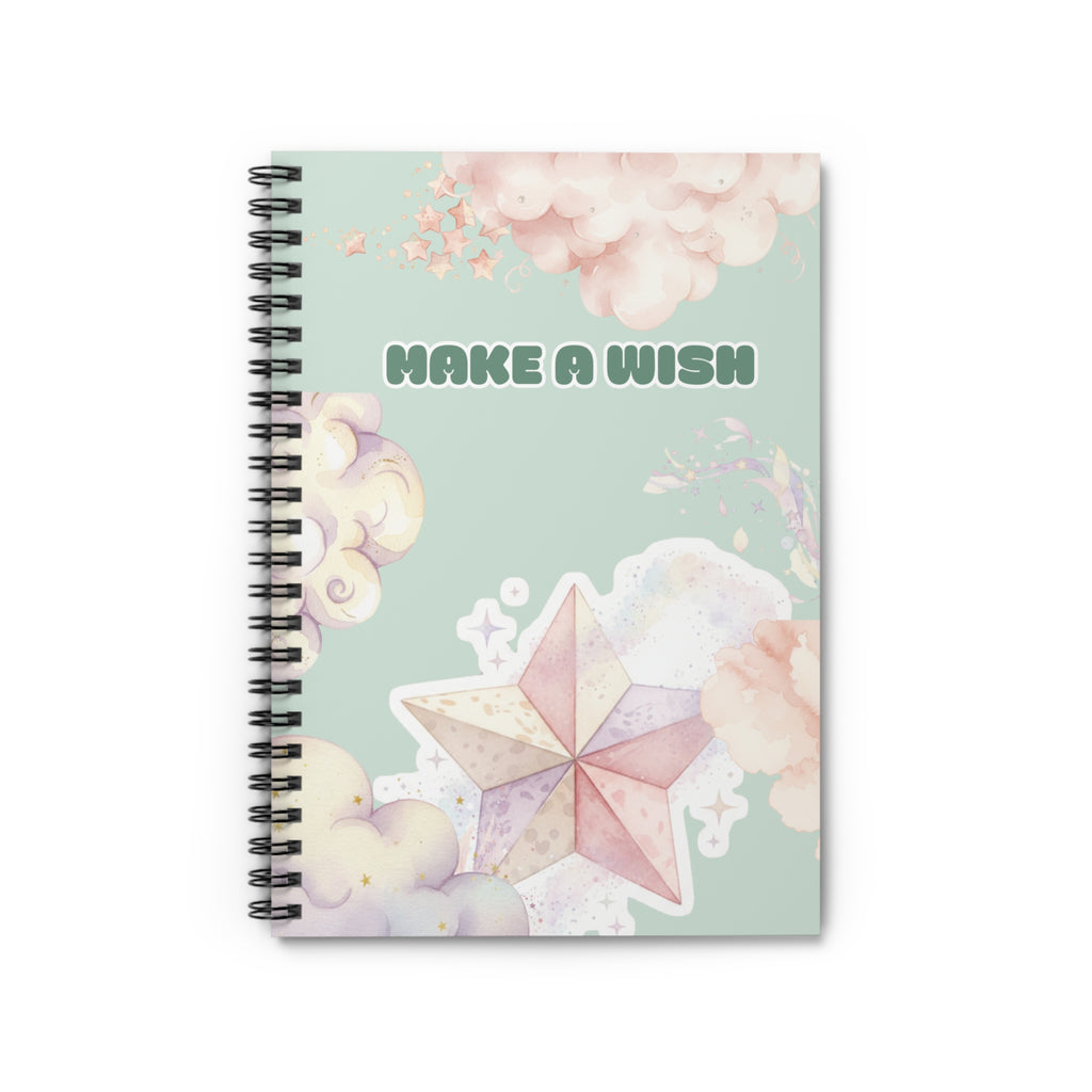 Make a Wish – Cozy Origami Star Spiral Notebook | Wishfolds™