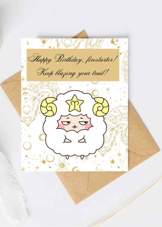 Zodiac Birthday Greeting Cards