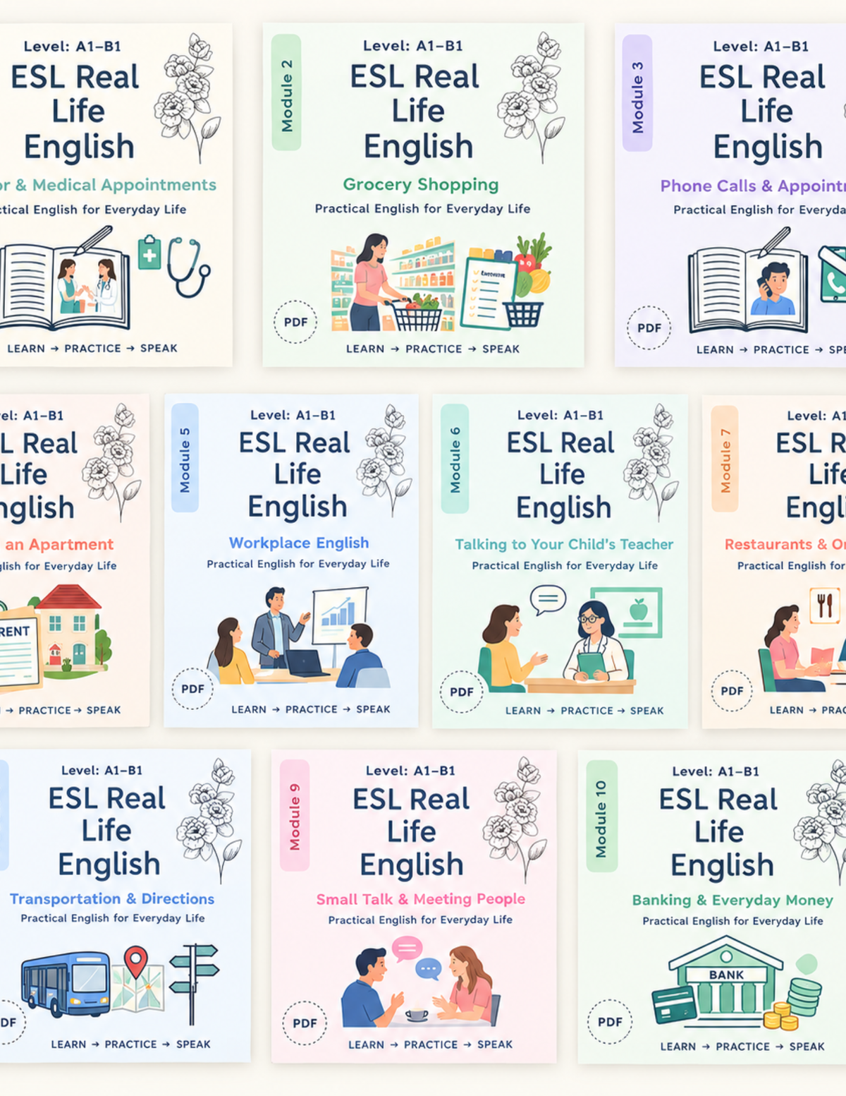 Everyday English Speaking Bundle