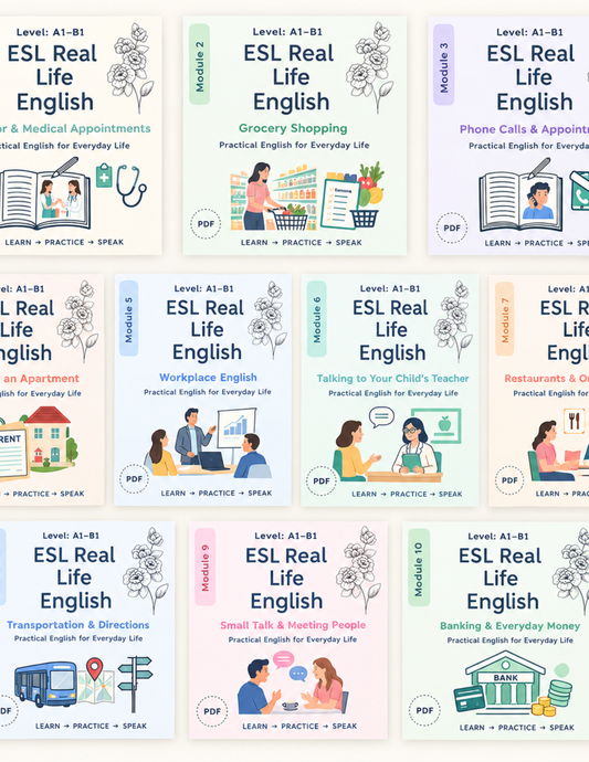 Everyday English Speaking Bundle