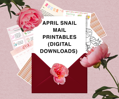 April Snail Mail Club Print 💌