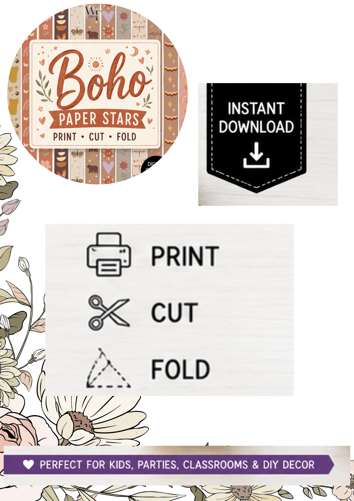 Boho Dreams Lucky Stars