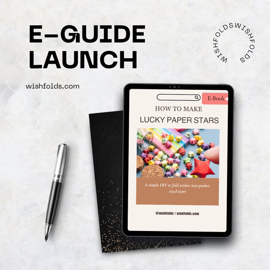 🌟 Wishfolds: How to Make Lucky Paper Stars — DIY Guidebook