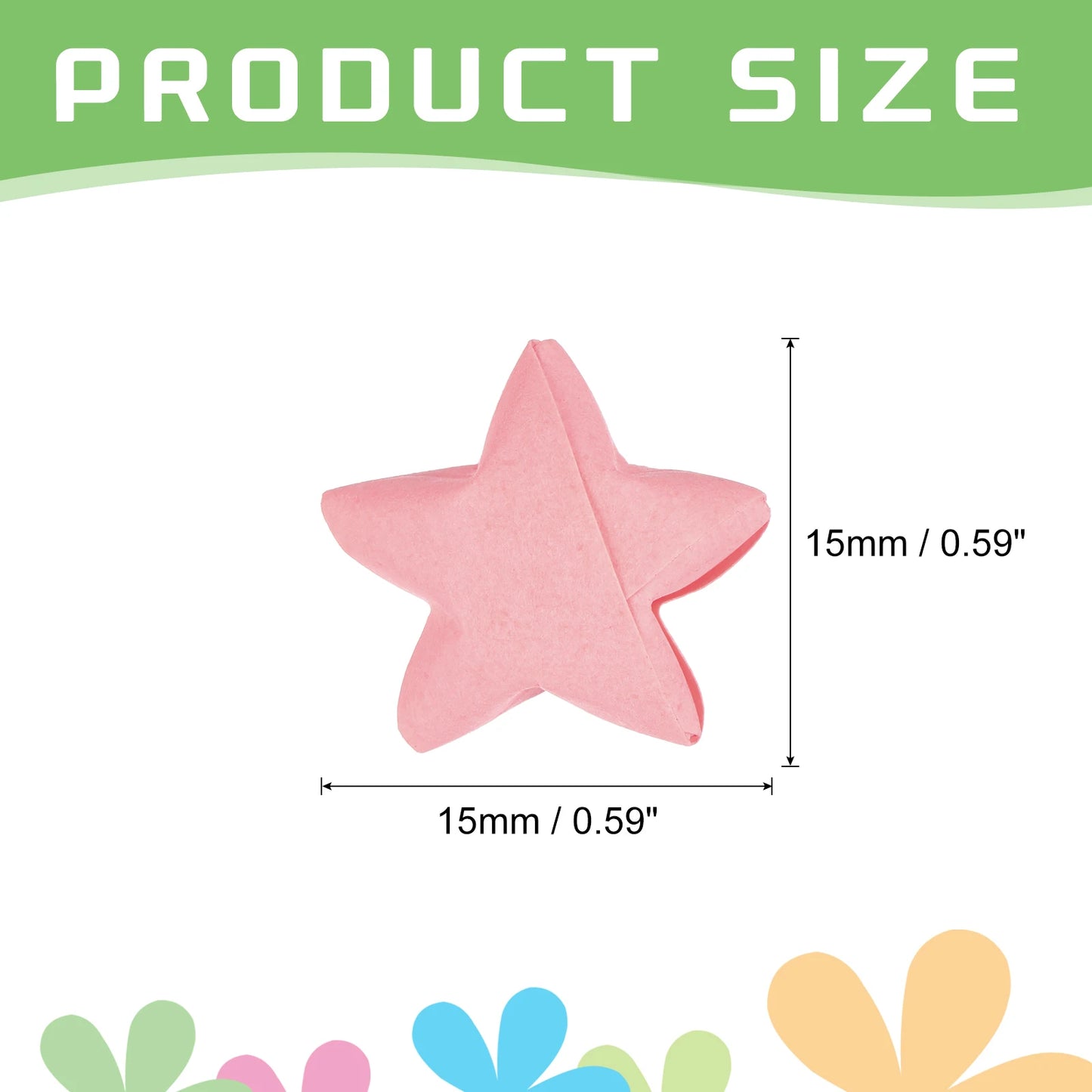 272pcs Craft Stars