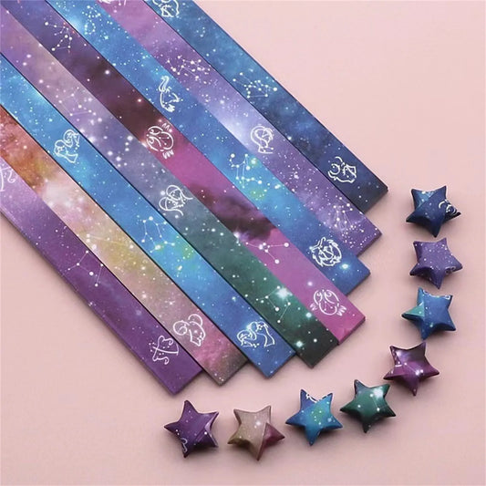 Galaxy Origami Star Strips