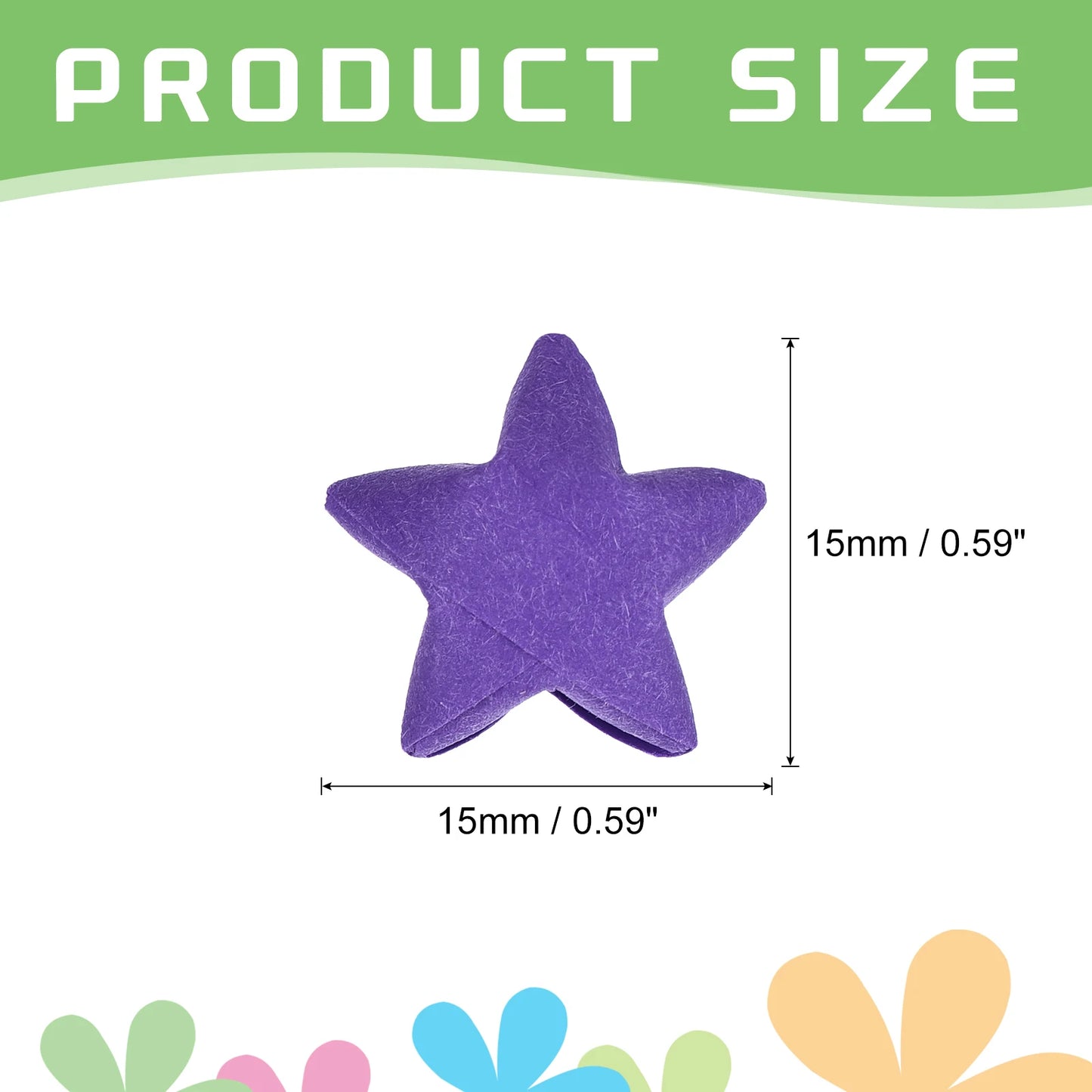 272pcs Craft Stars