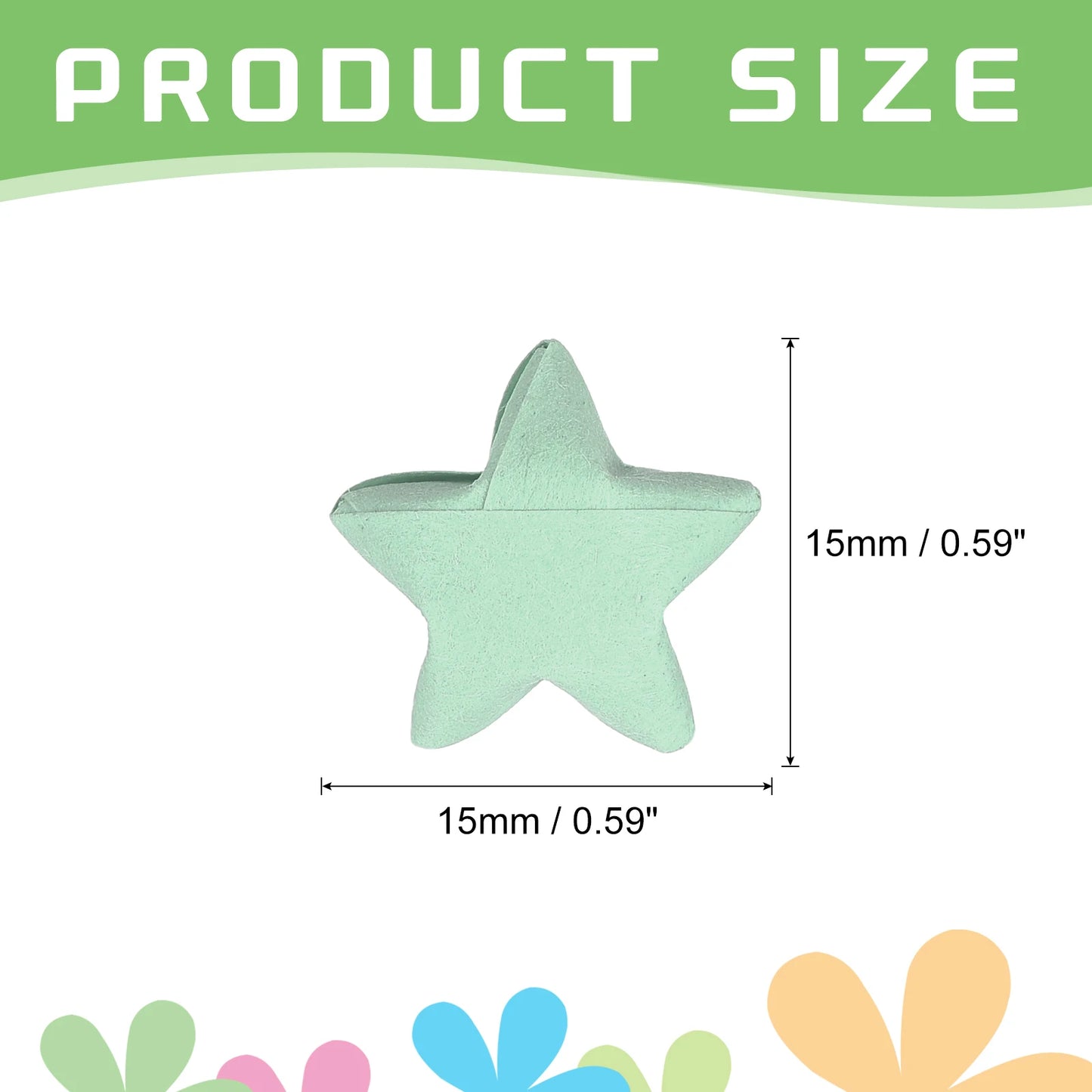 272pcs Craft Stars