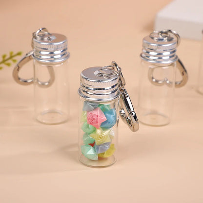 Wish Bottle Keychain