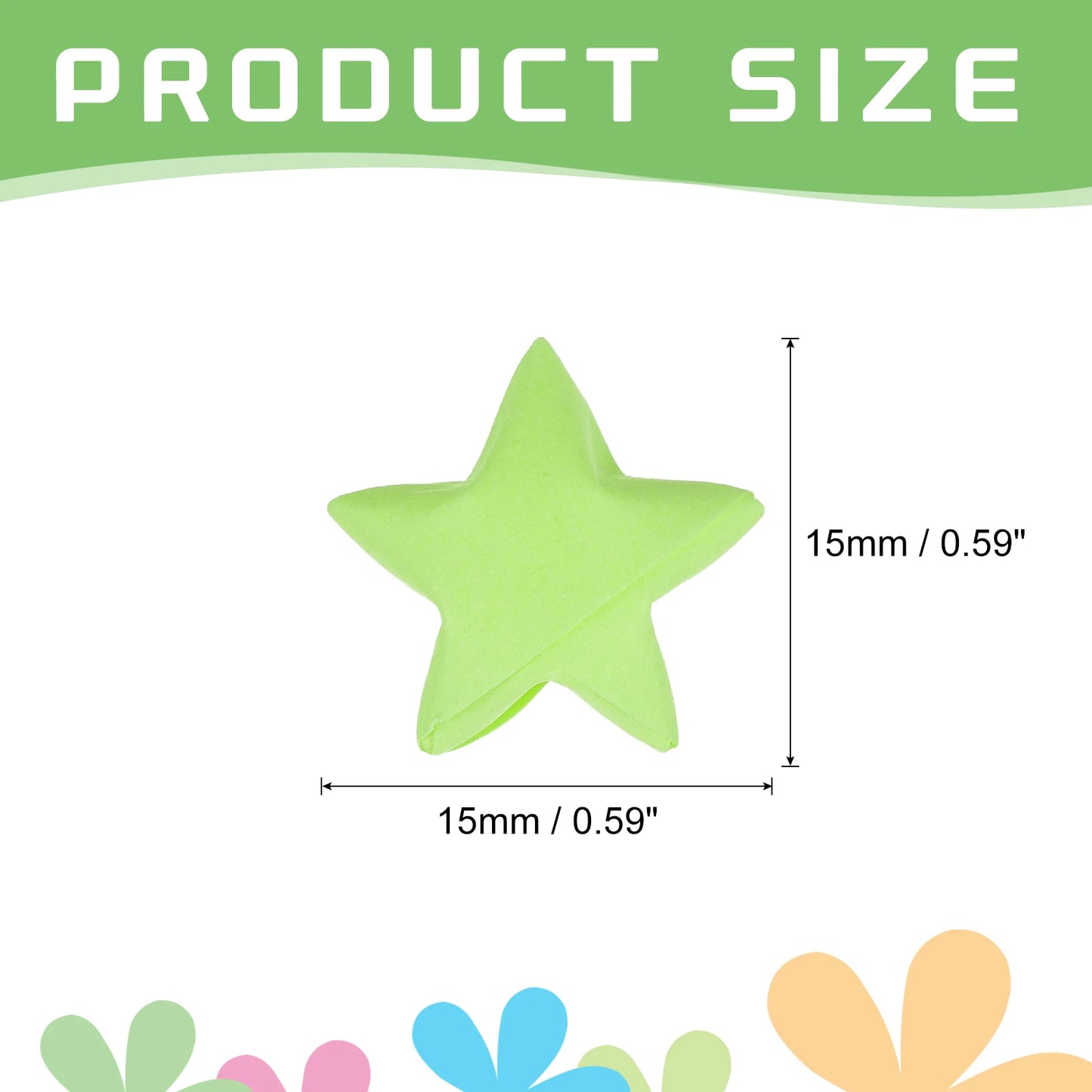272pcs Craft Stars