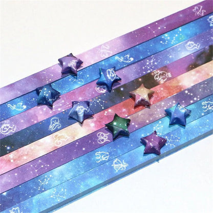 Galaxy Origami Star Strips