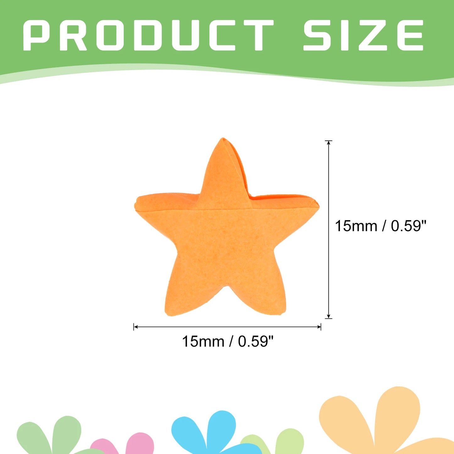 272pcs Craft Stars