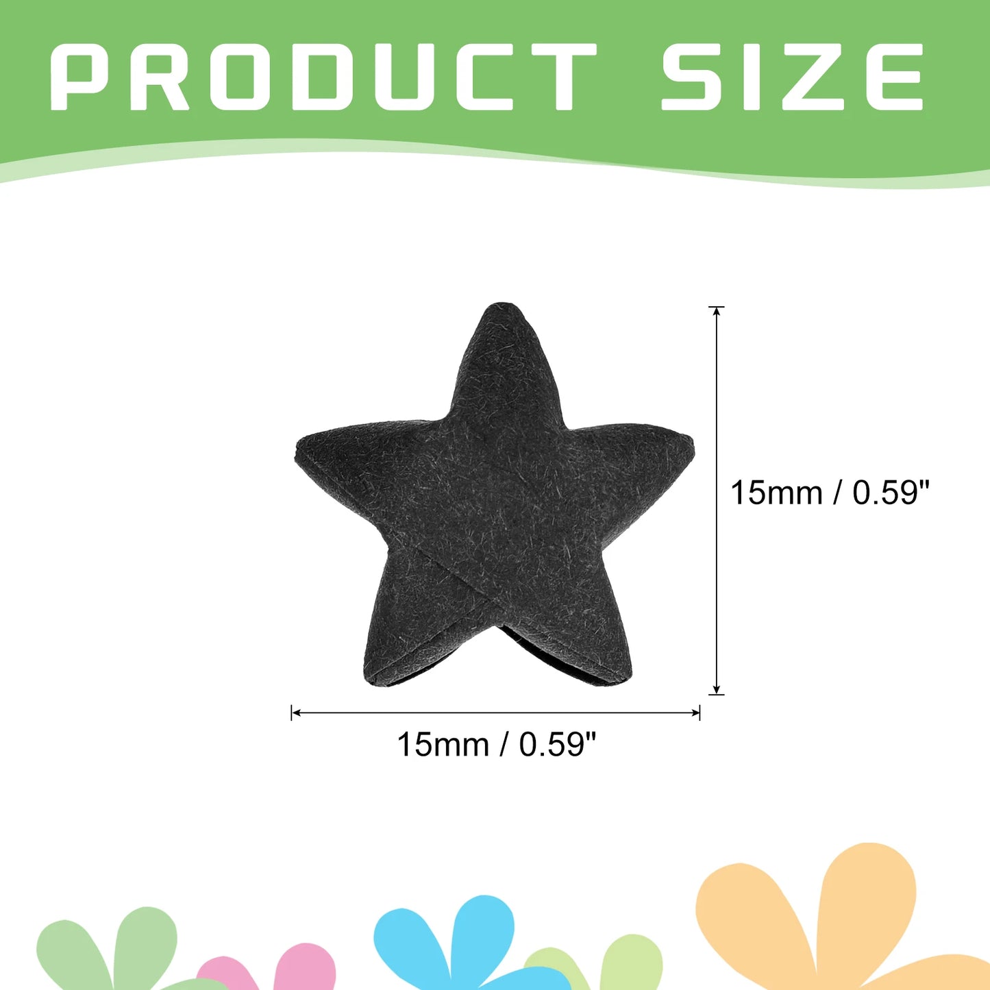 272pcs Craft Stars