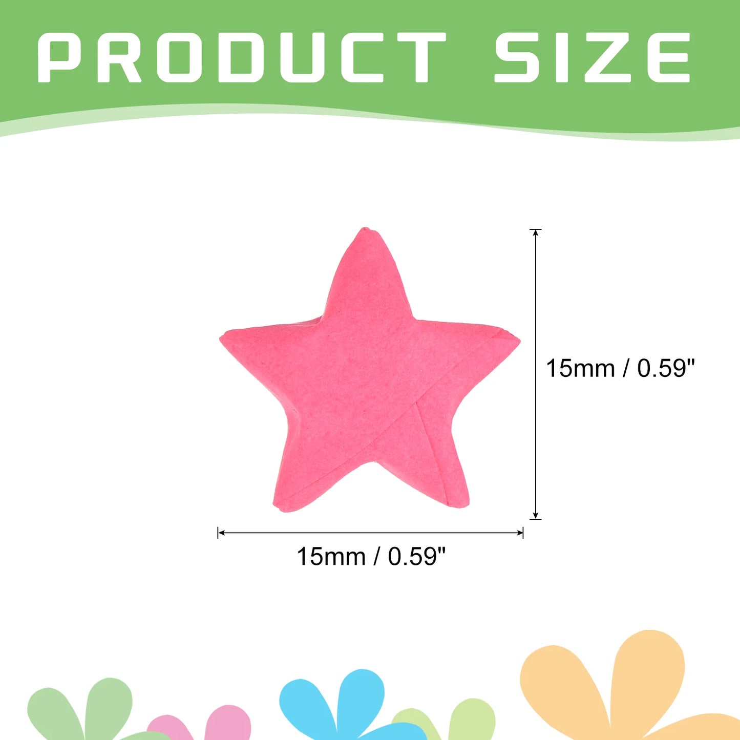 272pcs Craft Stars