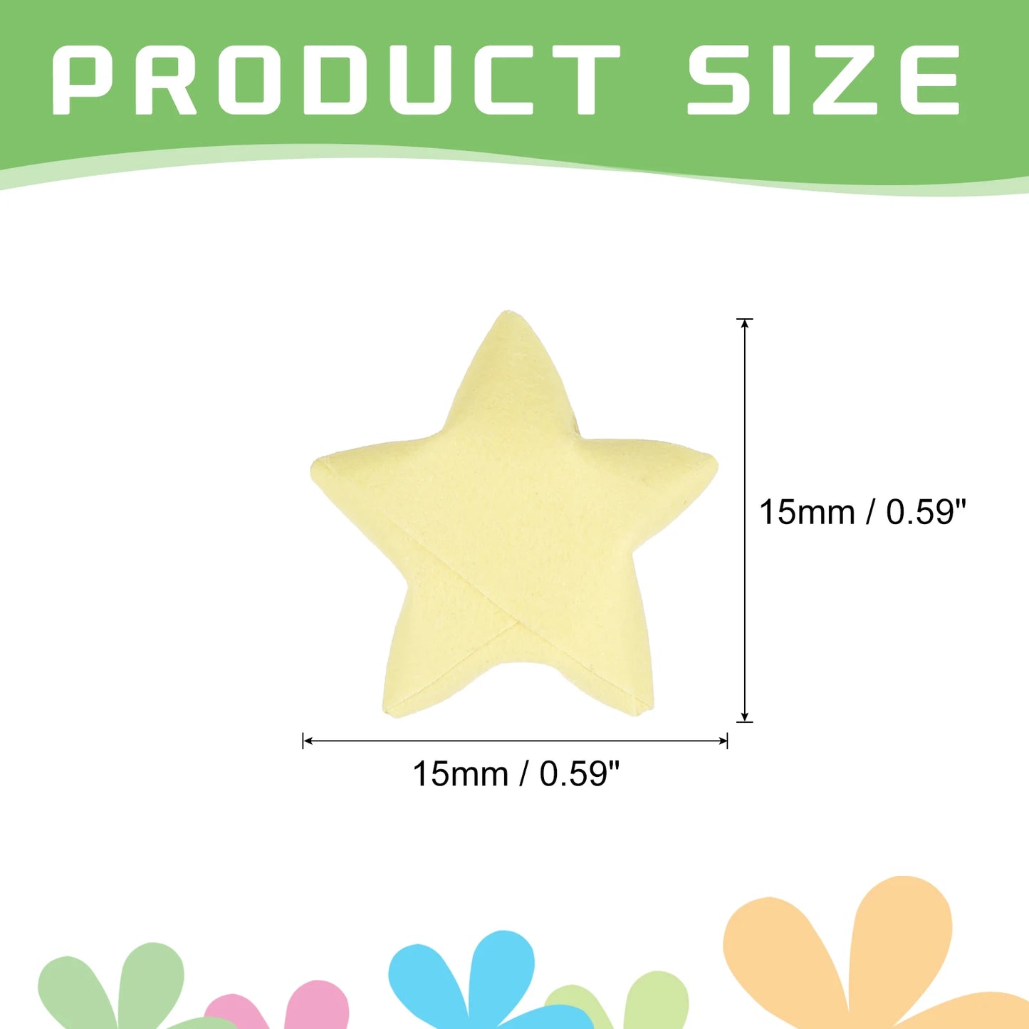 272pcs Craft Stars