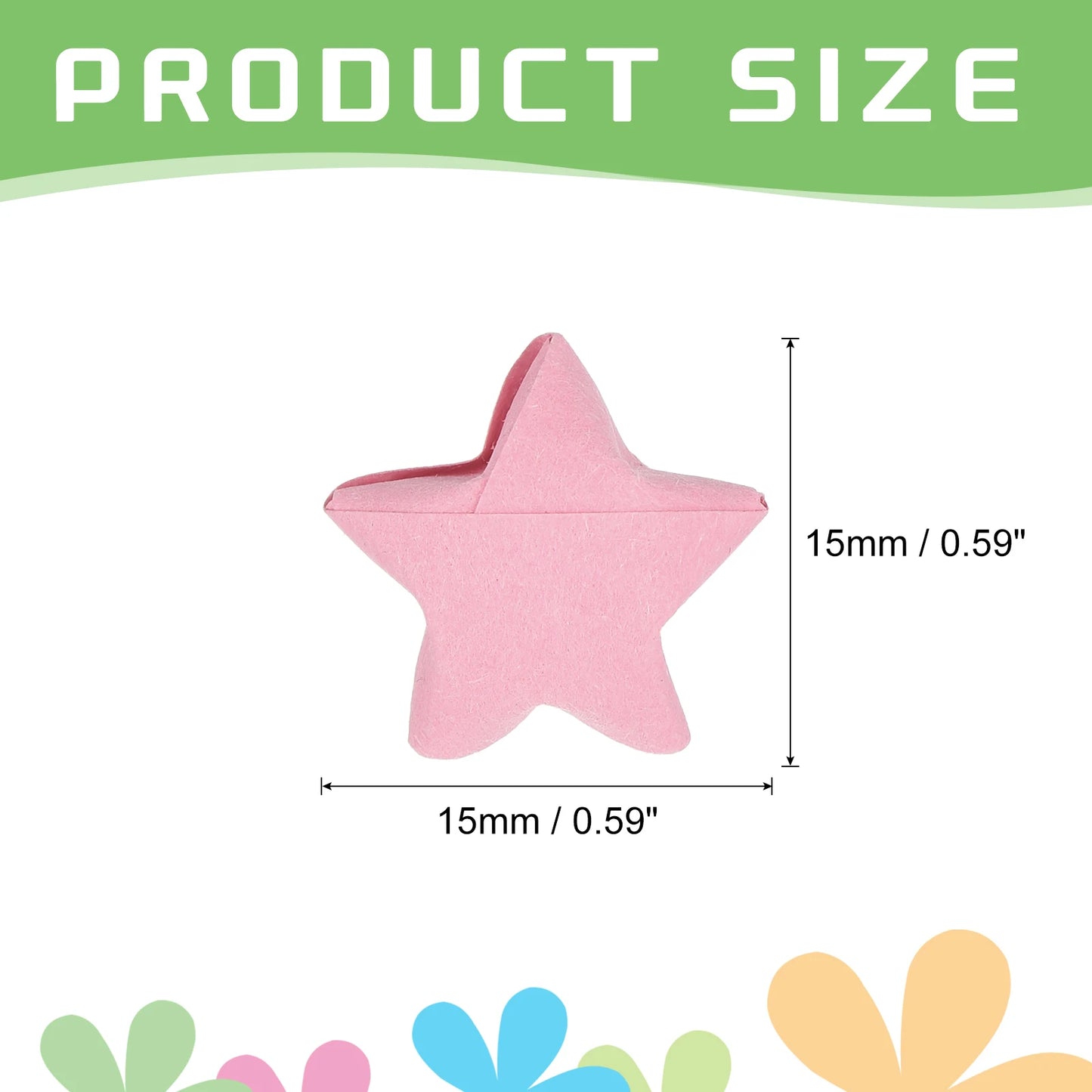 272pcs Craft Stars