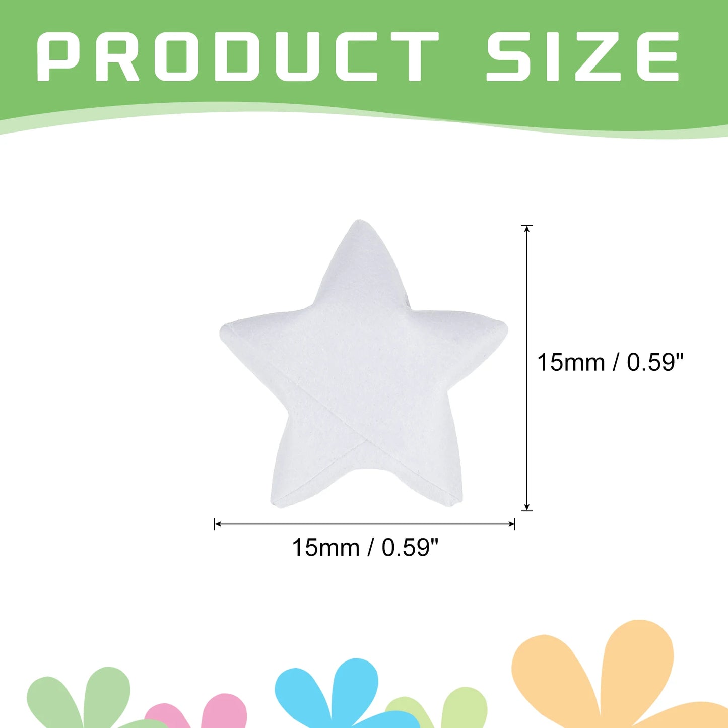 272pcs Craft Stars