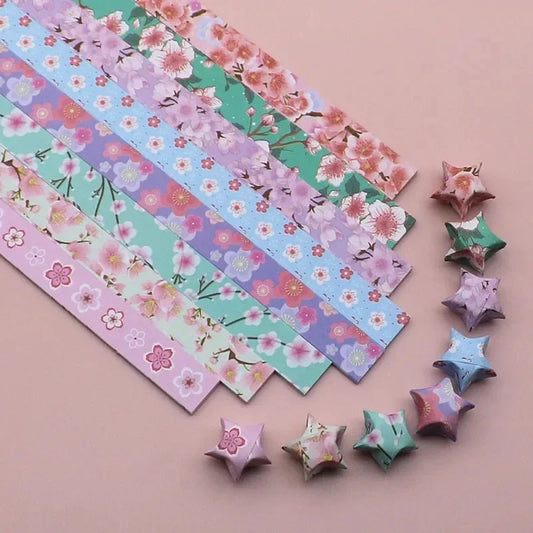Sakura Paper Star Strips
