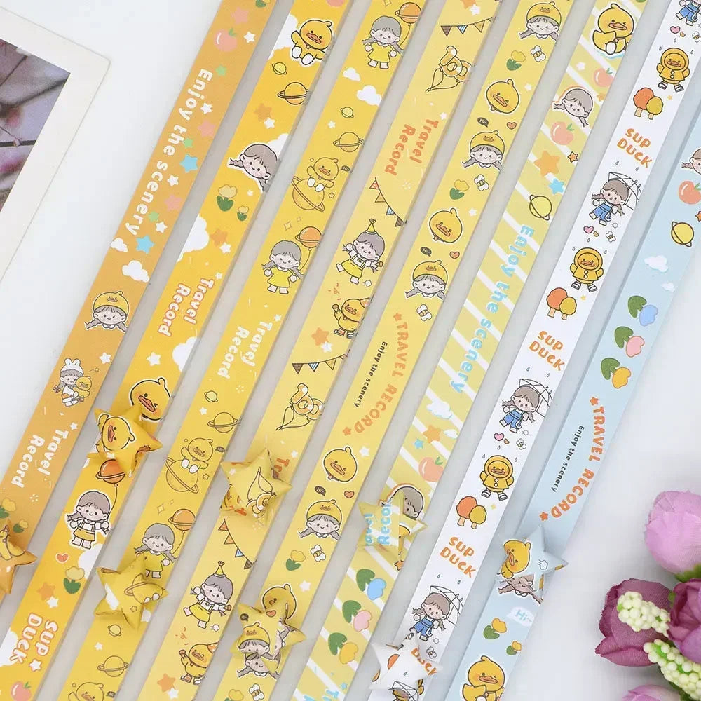 Cartoon Paper Star Strips