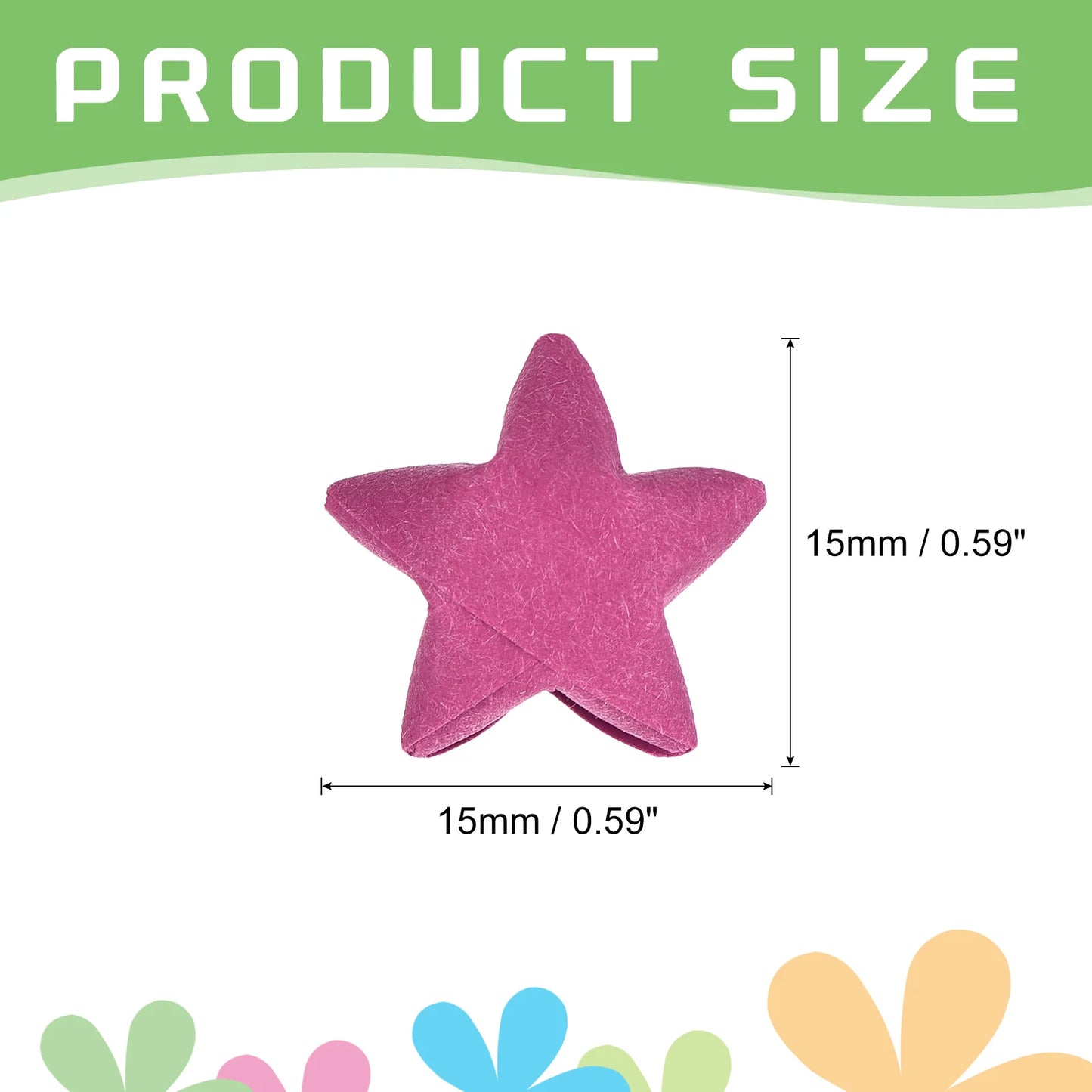 272pcs Craft Stars