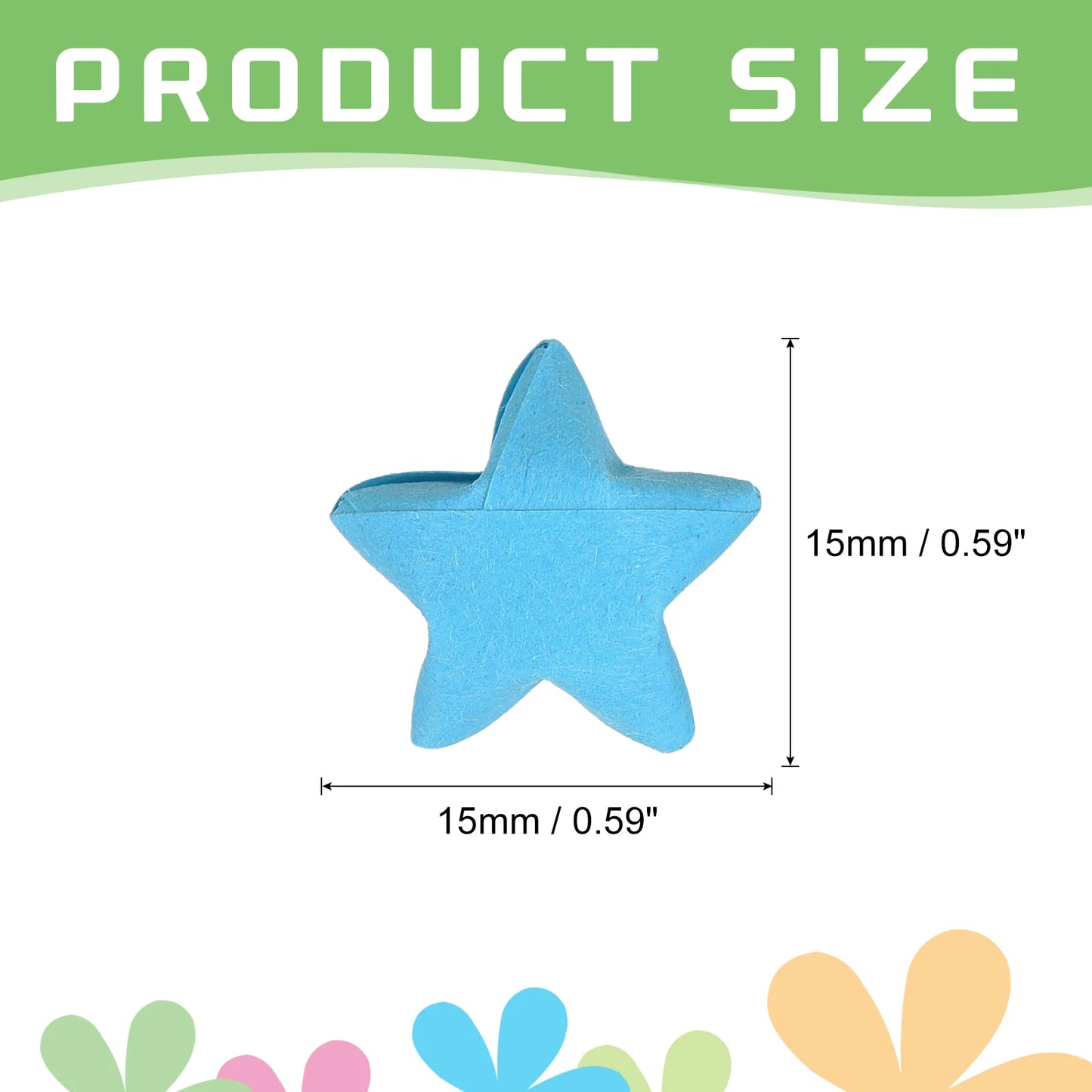 272pcs Craft Stars