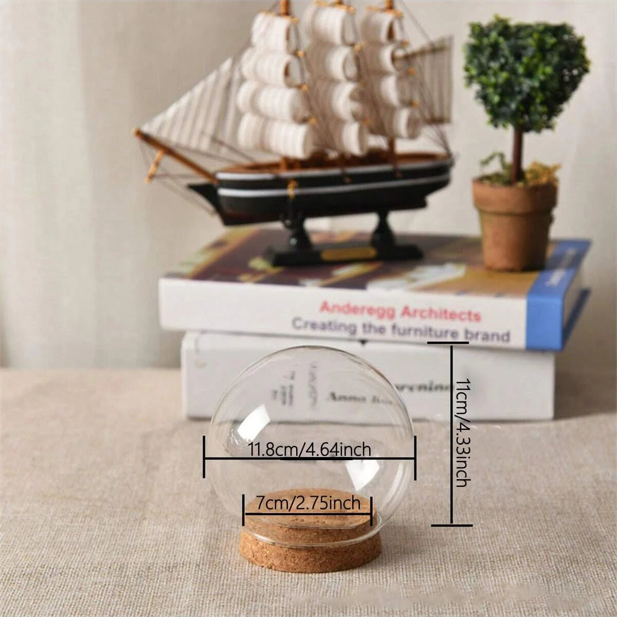 DIY Glass Dome Jar