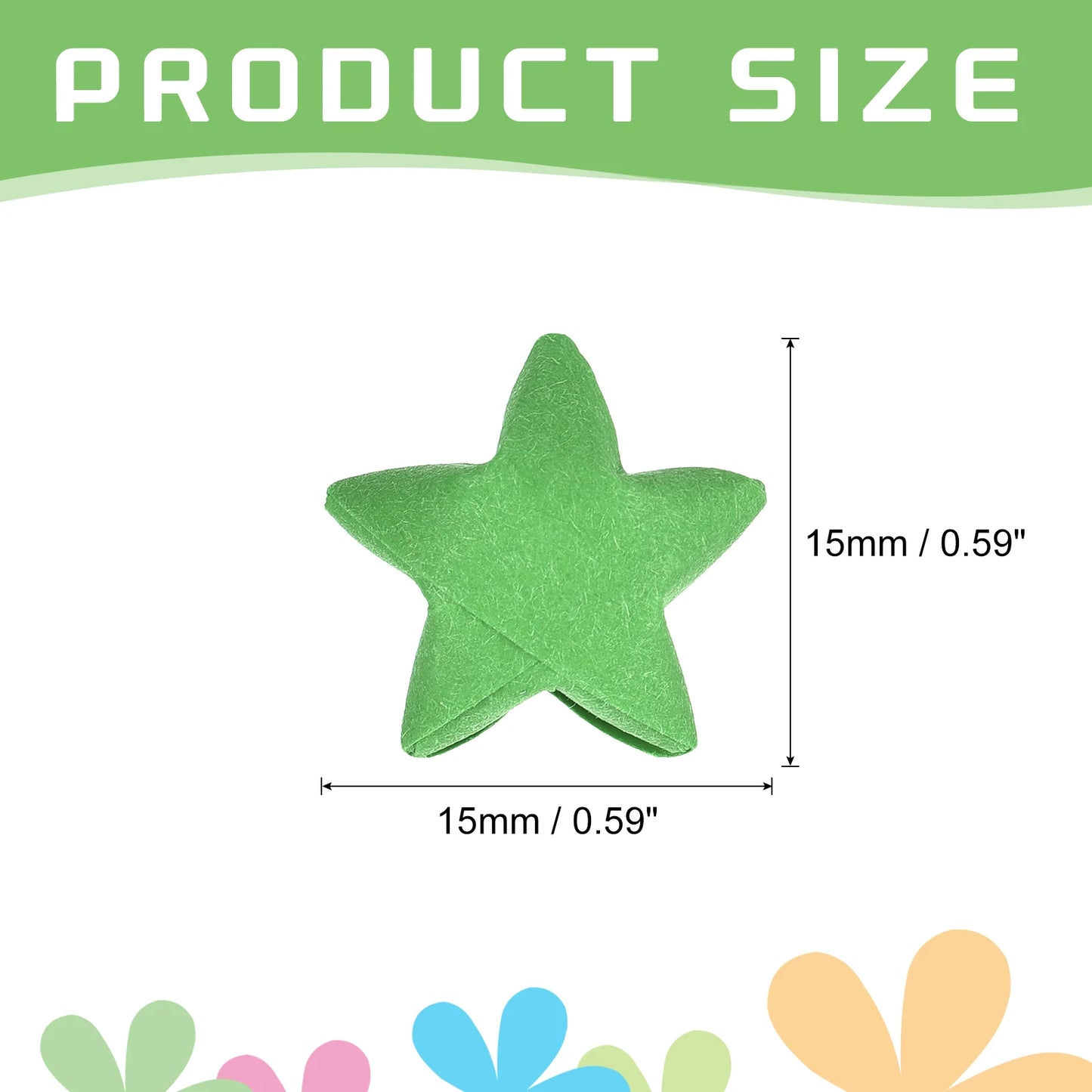272pcs Craft Stars