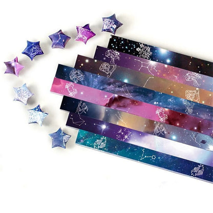 Galaxy Origami Star Strips