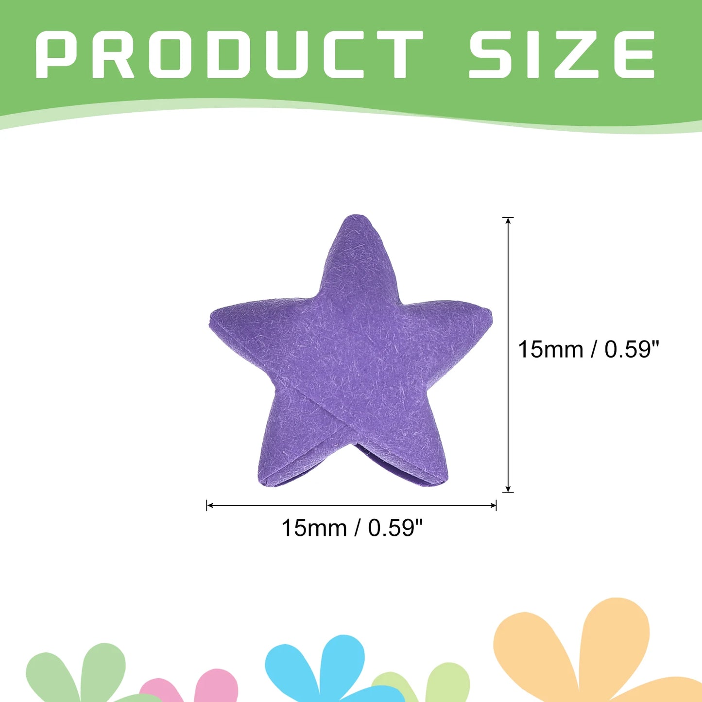 272pcs Craft Stars